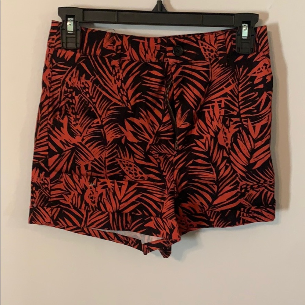 Mid waist printed shirts